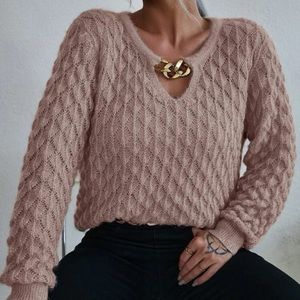 Beautiful woman sweater lightweight